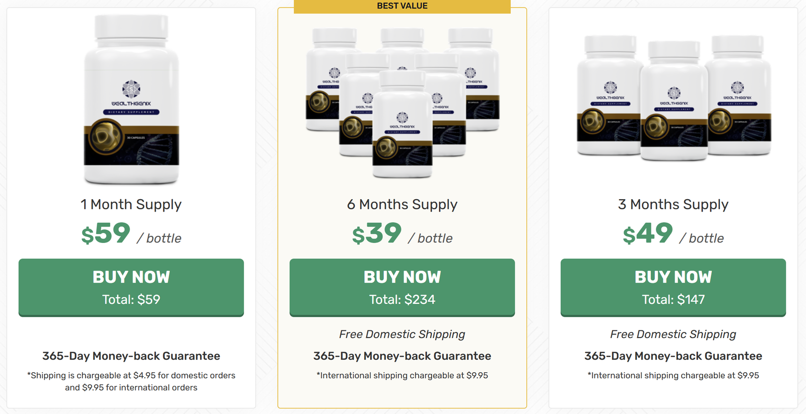 Wealthgenix Pricing